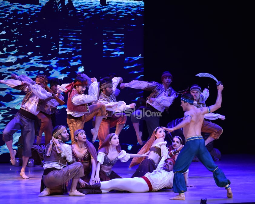 'El Corsario' del Ballet de Monterrey triunfa en el Teatro Nazas