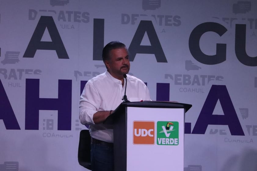 En álgido debate, candidatos a la gubernatura de Coahuila detallan sus propuestas en seguridad y desarrollo social