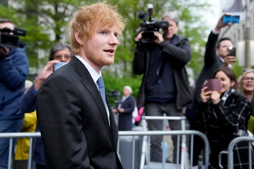 Así se vivió el juicio de Ed Sheeran por plagio en Manhattan