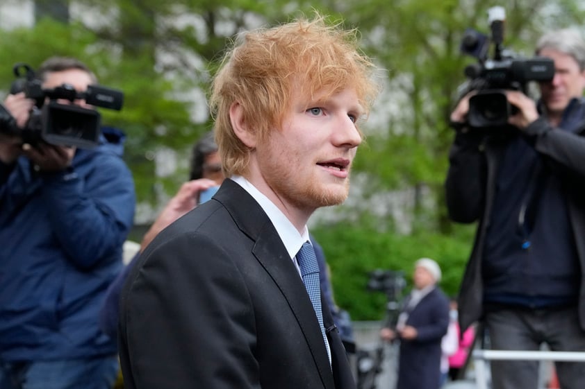 Así se vivió el juicio de Ed Sheeran por plagio en Manhattan