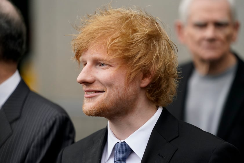 Así se vivió el juicio de Ed Sheeran por plagio en Manhattan