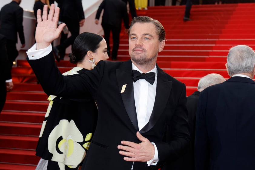 Leonardo DiCaprio, Salma Hayek y más celebridades arriban al Festival Cannes