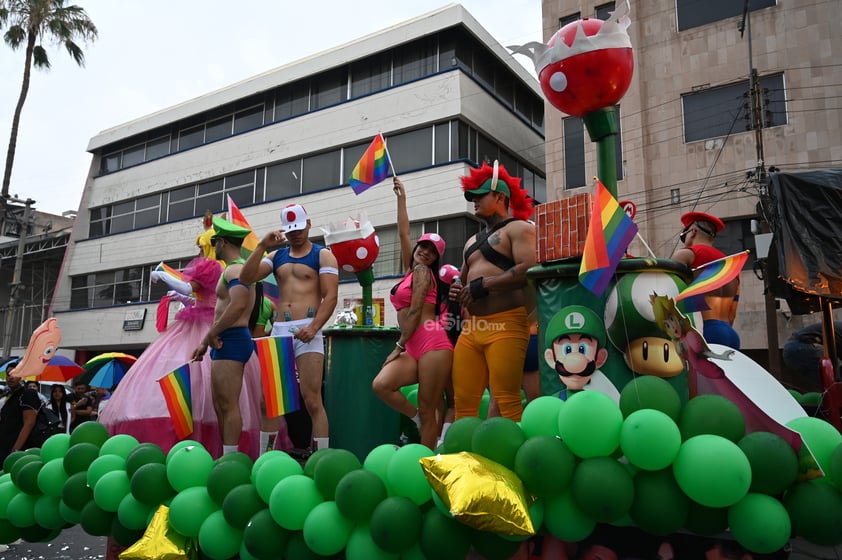 Marcha del Orgullo LGBTI+ en Torreón