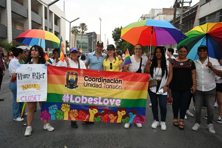 Marcha del Orgullo LGBTI+ en Torreón