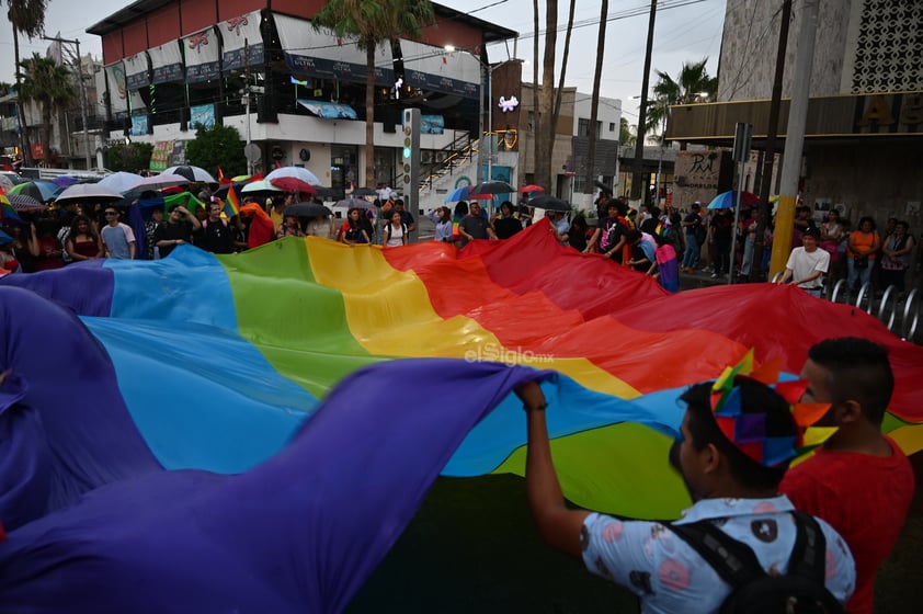 Marcha del Orgullo LGBTI+ en Torreón