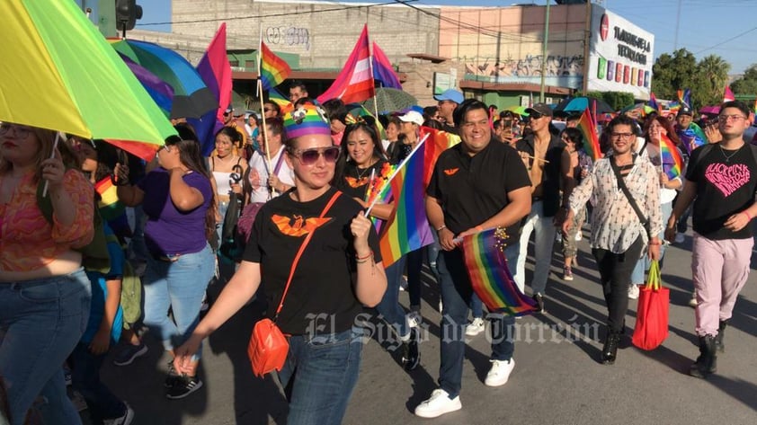 Primera Marcha del Orgullo LGBT+ en Gómez Palacio