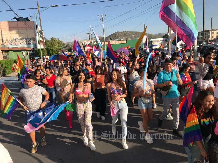 Primera Marcha del Orgullo LGBT+ en Gómez Palacio