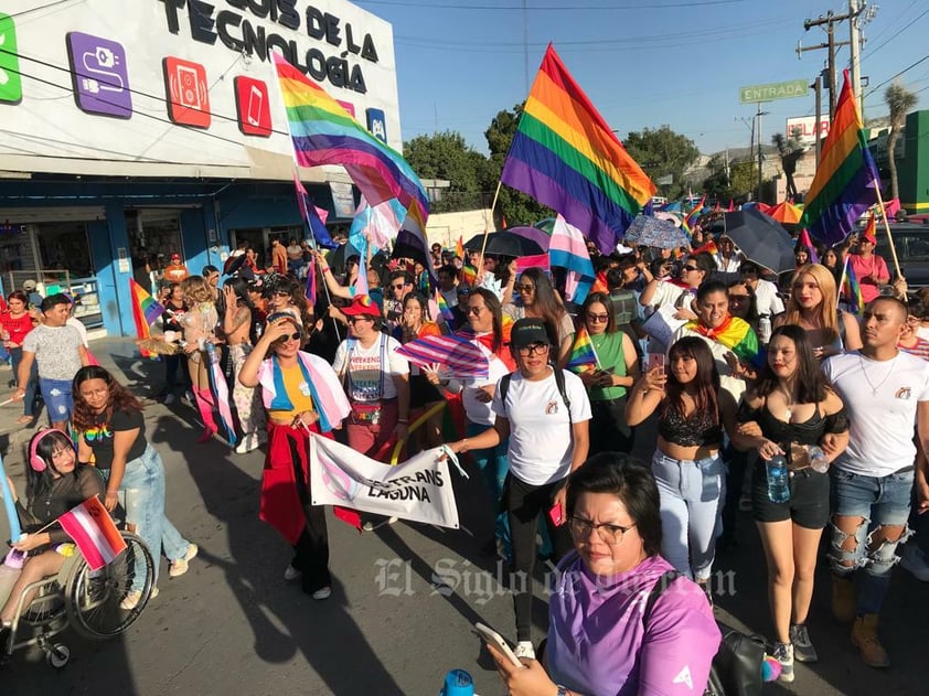 Primera Marcha del Orgullo LGBT+ en Gómez Palacio