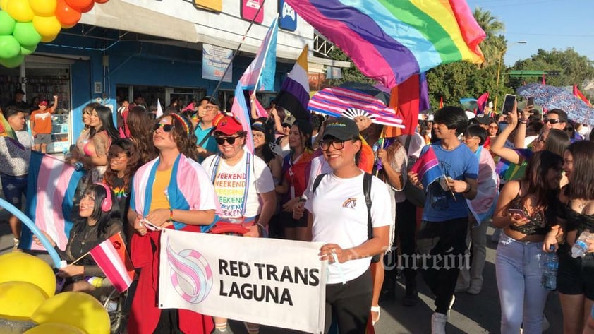 Primera Marcha del Orgullo LGBT+ en Gómez Palacio