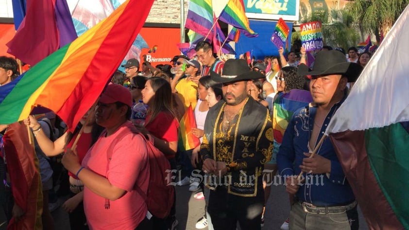 Primera Marcha del Orgullo LGBT+ en Gómez Palacio