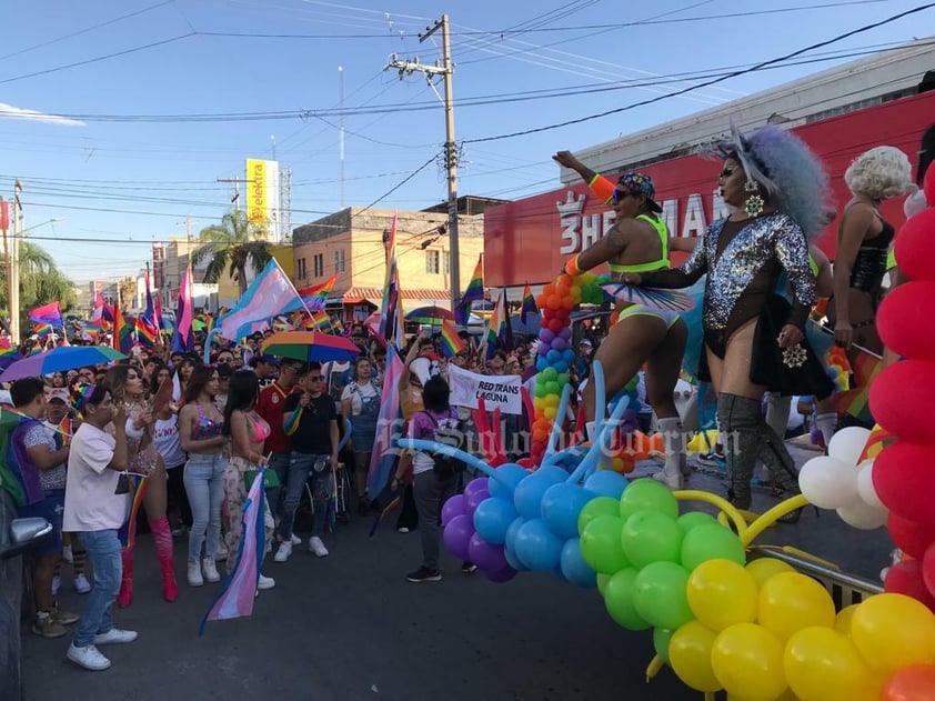 Primera Marcha del Orgullo LGBT+ en Gómez Palacio