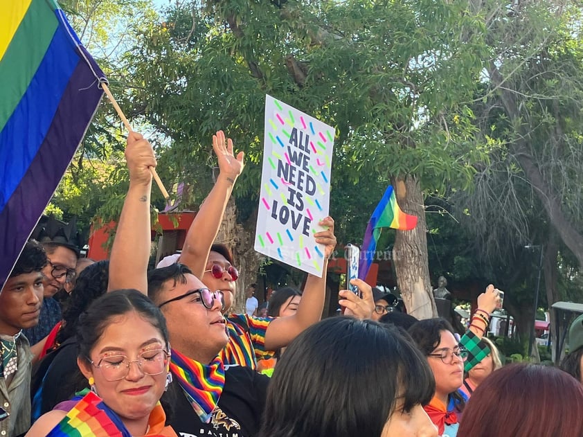 Primera marcha LGBTIQ+ en Lerdo