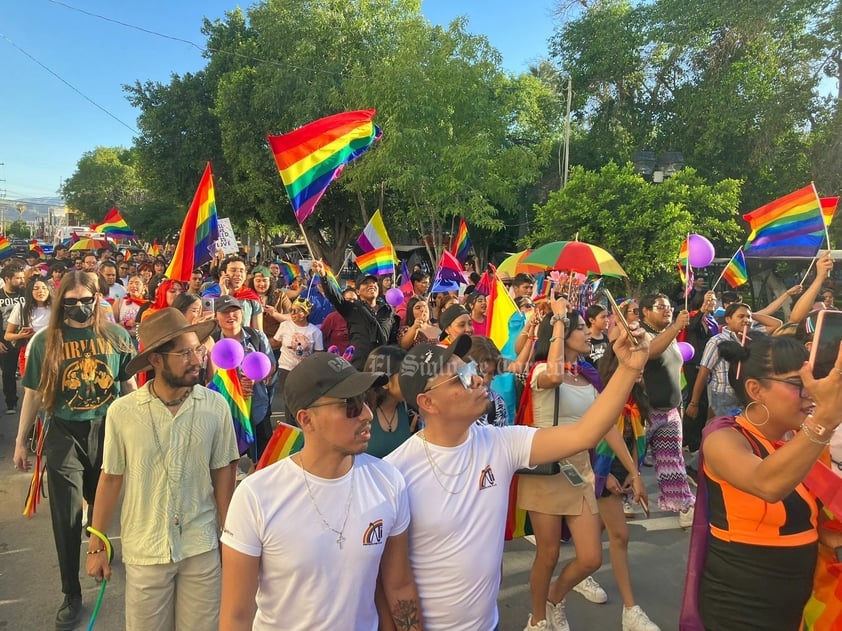 Primera marcha LGBTIQ+ en Lerdo