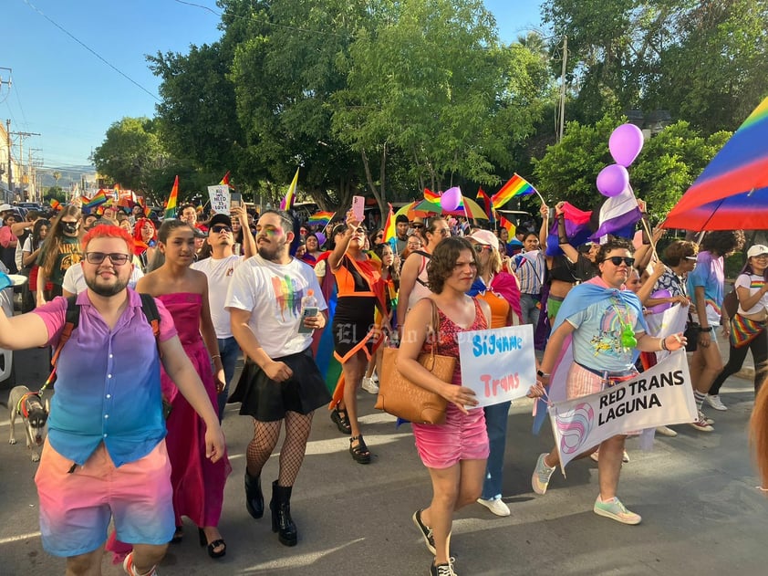 Primera marcha LGBTIQ+ en Lerdo