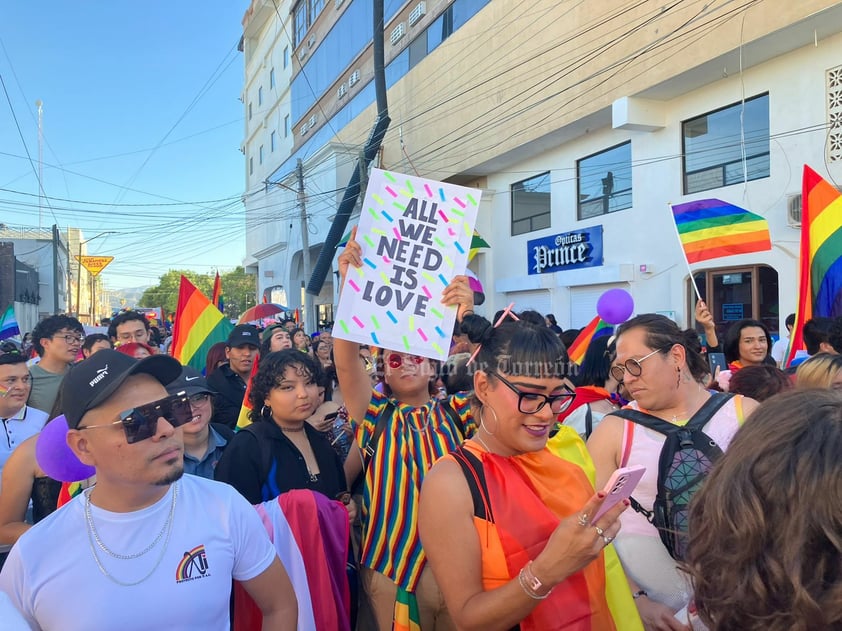 Primera marcha LGBTIQ+ en Lerdo