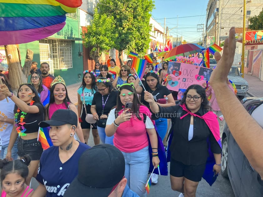 Primera marcha LGBTIQ+ en Lerdo