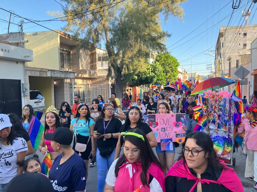 Primera marcha LGBTIQ+ en Lerdo