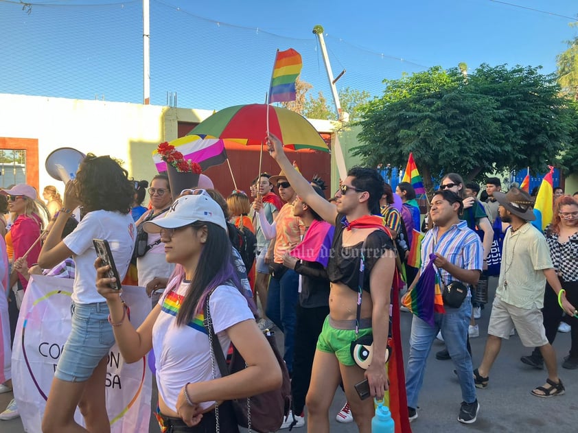 Primera marcha LGBTIQ+ en Lerdo