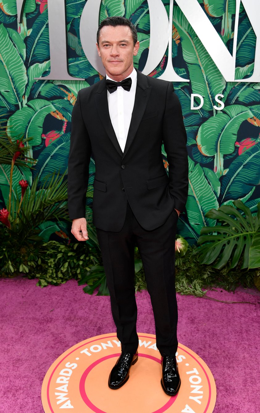 Luke Evans arrives at the 76th annual Tony Awards on Sunday, June 11, 2023, at the United Palace theater in New York. (Photo by Evan Agostini/Invision/AP)