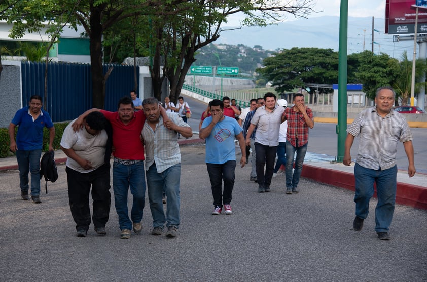 Liberan a 16 agentes de la Secretaría de Seguridad secuestrados en Chiapas