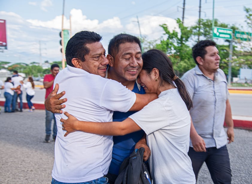 Liberan a 16 agentes de la Secretaría de Seguridad secuestrados en Chiapas