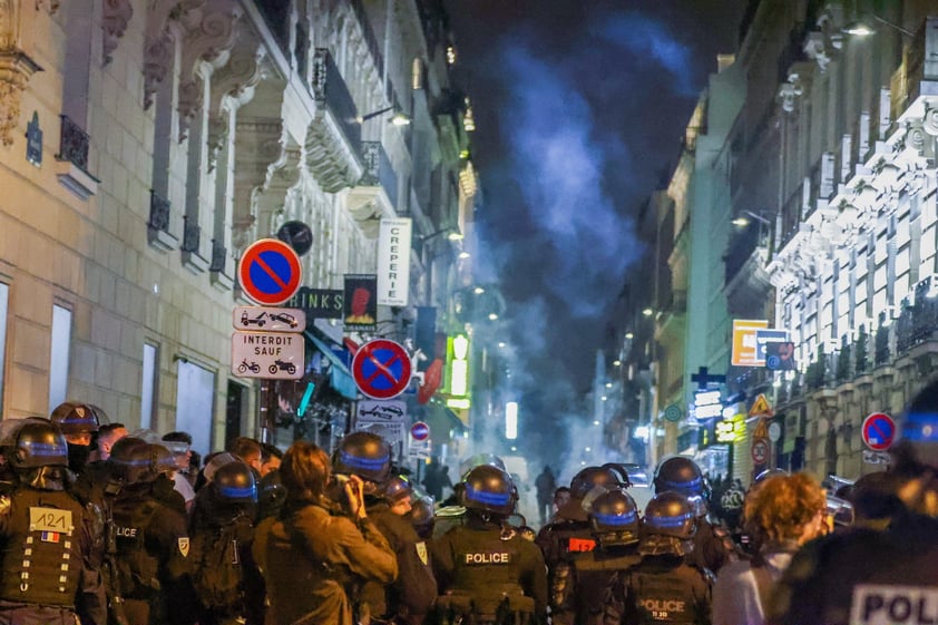 Disturbios en Francia