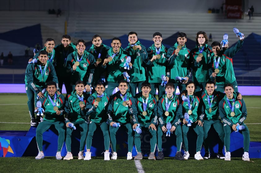 Selección varonil de México gana oro en Centroamericanos