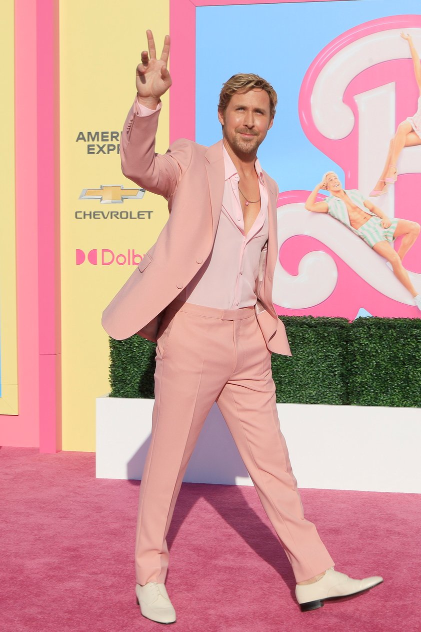 Alfombra rosa del estreno mundial de Barbie desde Los Ángeles