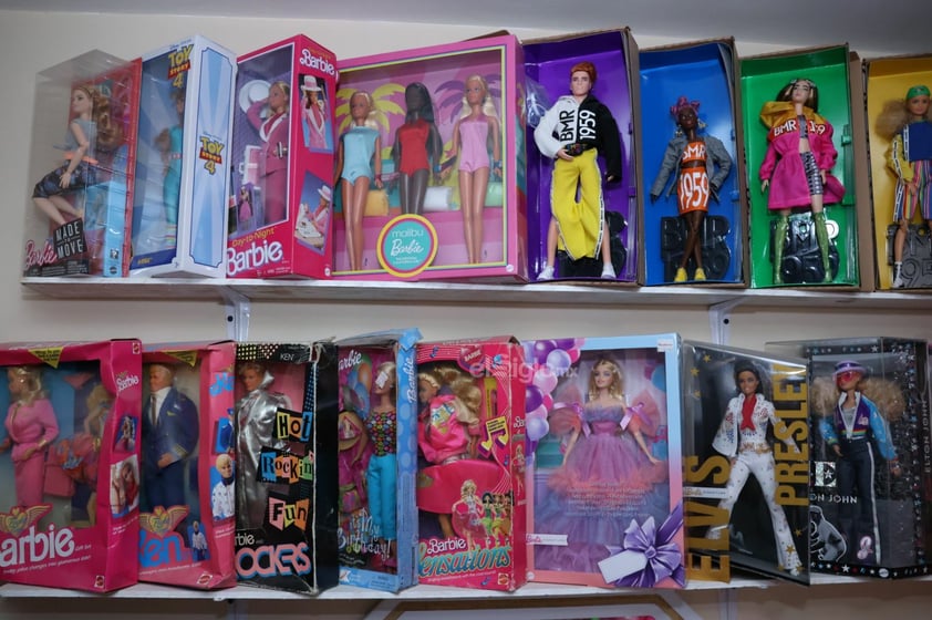 Lagunera, con más de 400 muñecas Barbie de colección