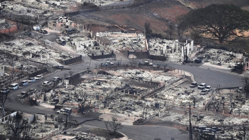 Por incendios, Estados Unidos declara zona de desastre en Hawái