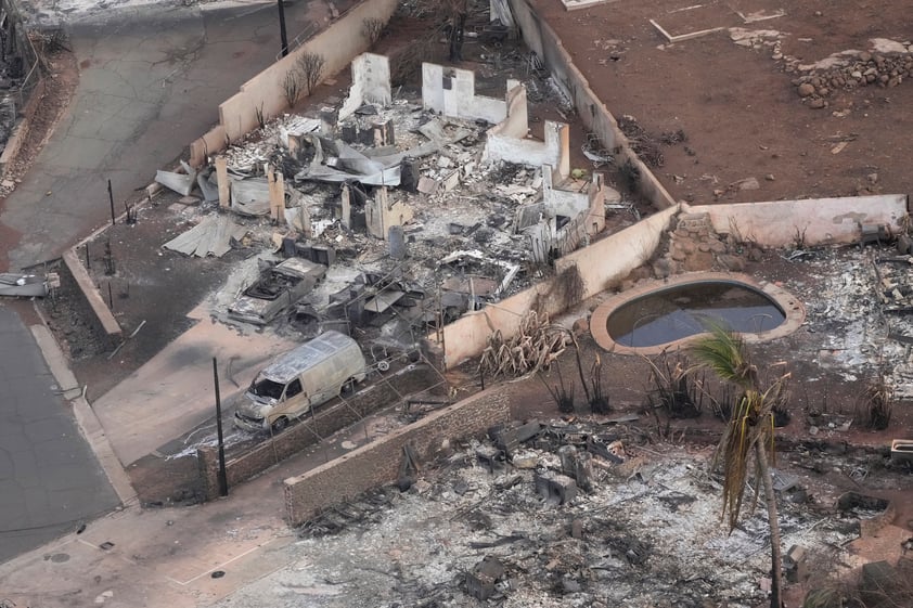 Por incendios, Estados Unidos declara zona de desastre en Hawái