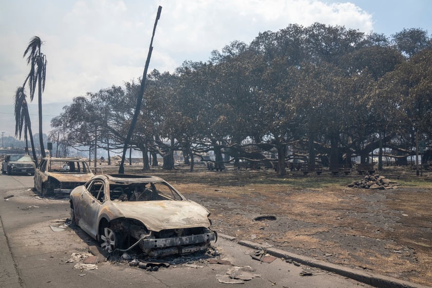 Por incendios, Estados Unidos declara zona de desastre en Hawái