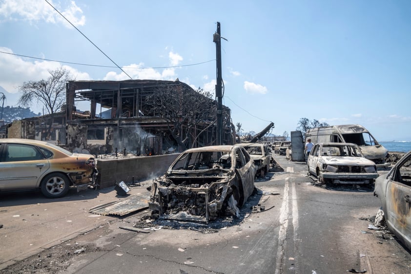 Por incendios, Estados Unidos declara zona de desastre en Hawái