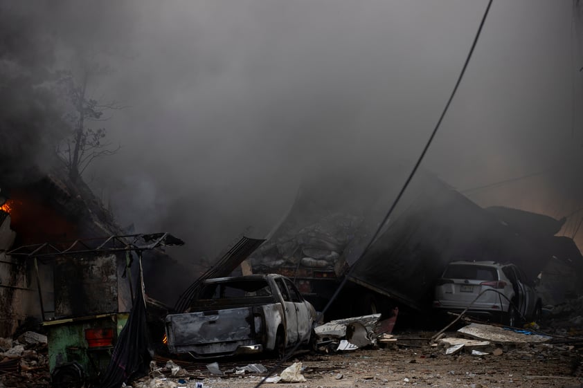 Mueren tres personas tras explosión en San Cristóbal, República Dominicana