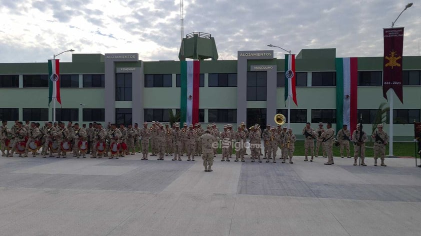 Inauguran instalaciones de la 47 Zona Militar en Piedras Negras