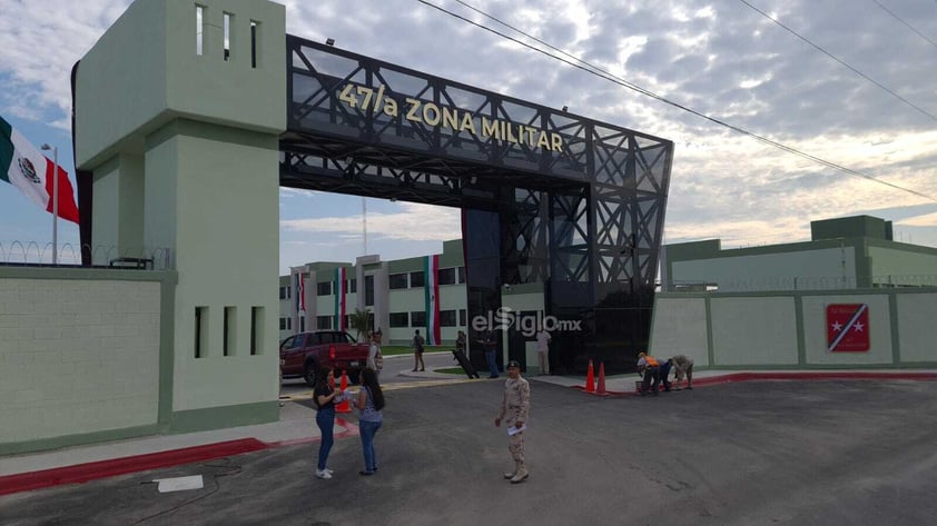 Inauguran instalaciones de la 47 Zona Militar en Piedras Negras