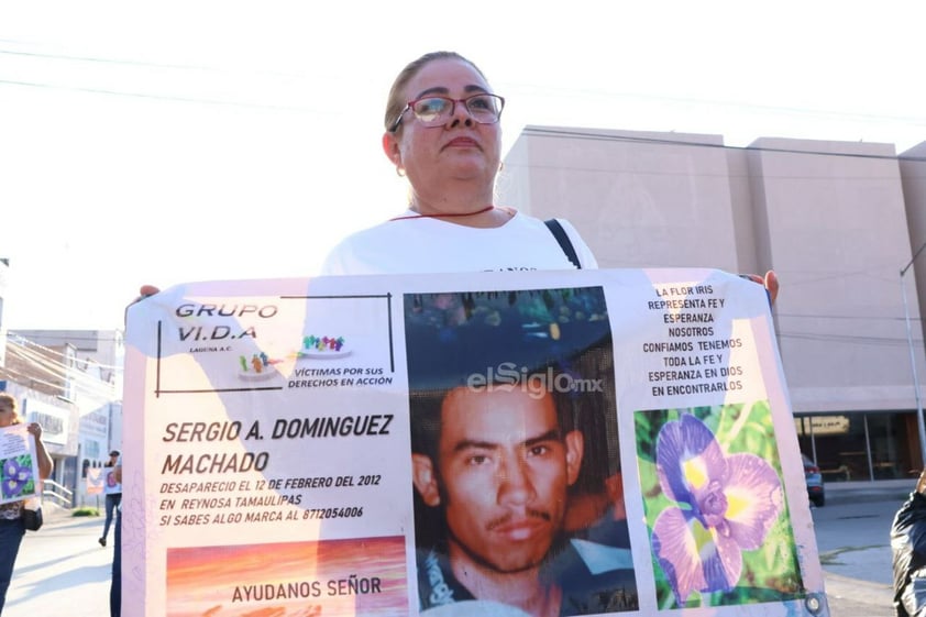 Marchan por los desaparecidos en Torreón