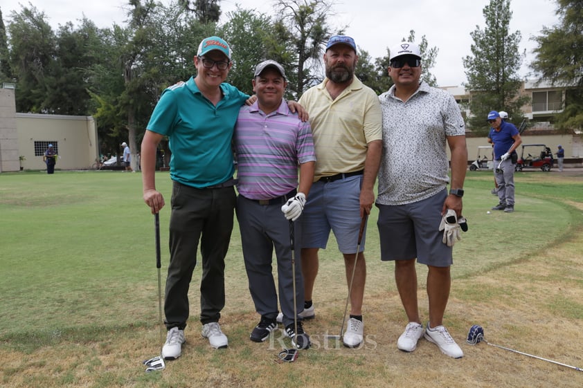 -César Sandoval, Salvador Amador, Rodolfo Sada y Jorge Rivelino.