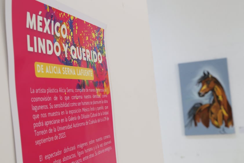 Alicia Serna muestra su amor por México en su nueva exposición