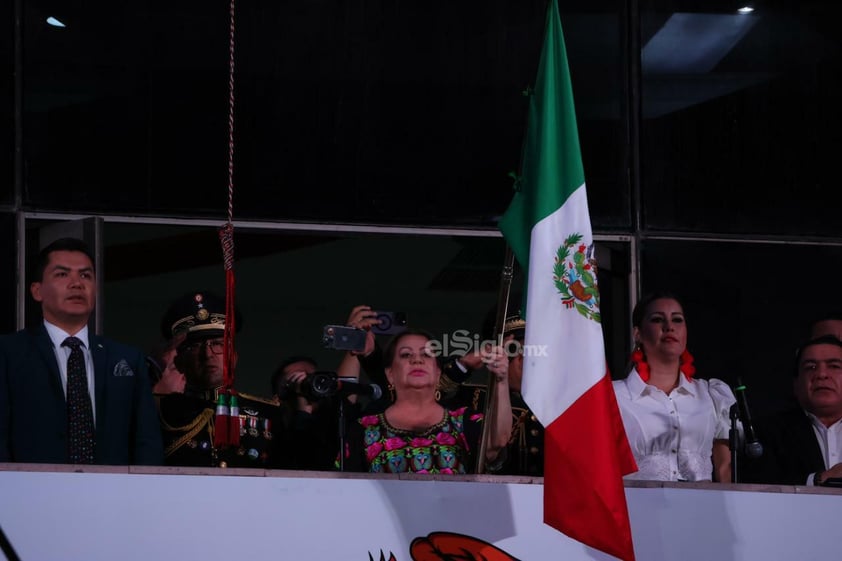 Mas de 30 mil personas celebran el Grito en Gómez Palacio