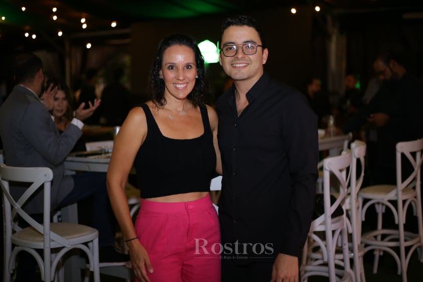 Sofía Sánchez y Roberto González.