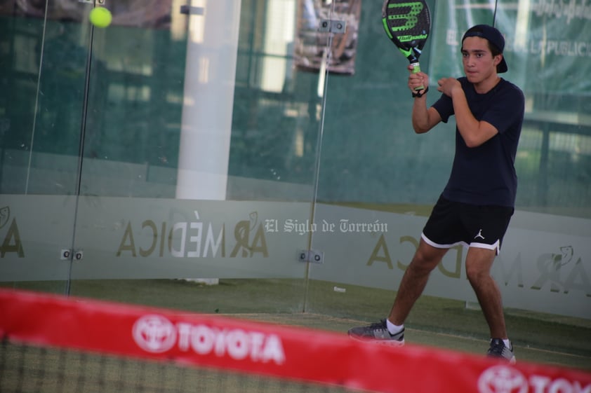 Actividad del torneo pádel y tenis en el Campestre Torreón