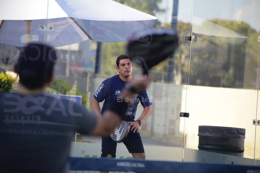 Actividad del torneo pádel y tenis en el Campestre Torreón