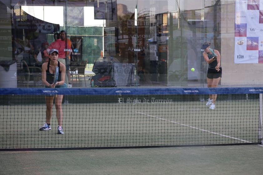 Actividad del torneo pádel y tenis en el Campestre Torreón