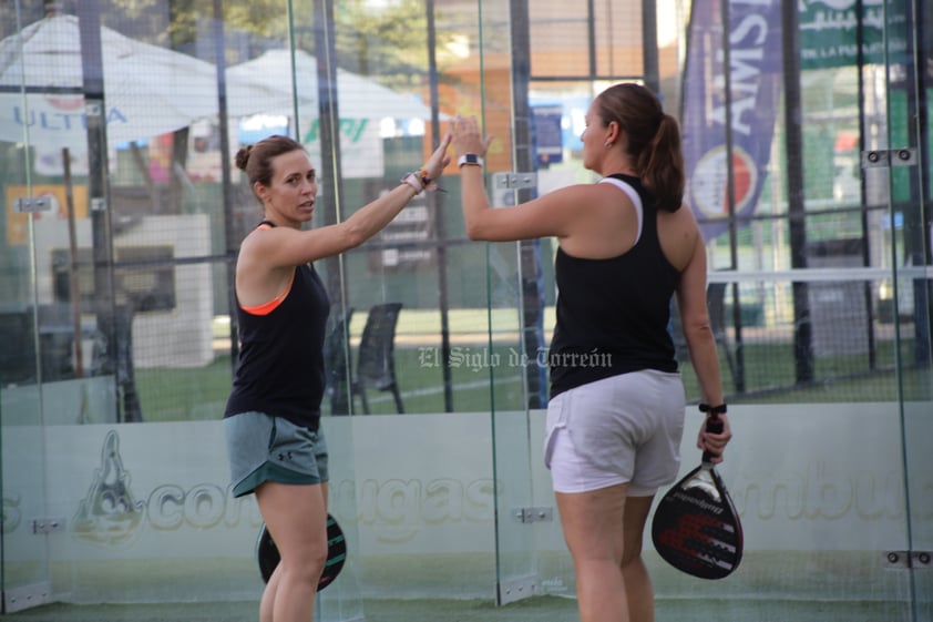 Actividad del torneo pádel y tenis en el Campestre Torreón