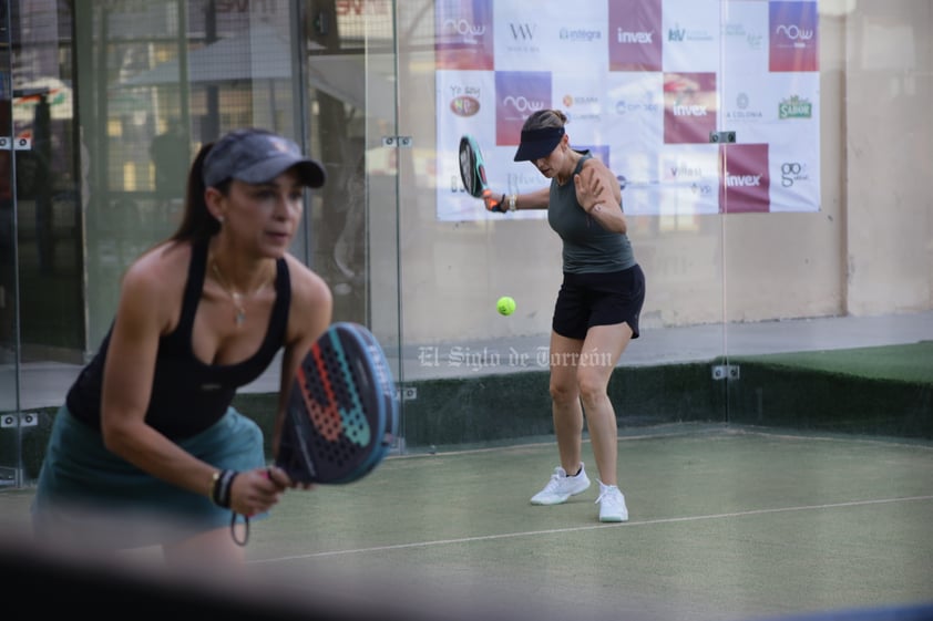 Actividad del torneo pádel y tenis en el Campestre Torreón