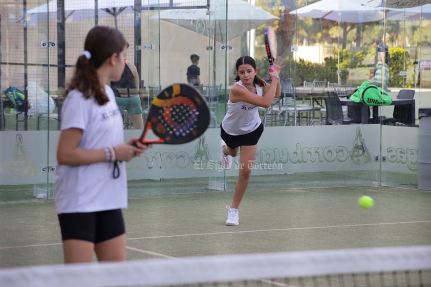 Actividad del torneo pádel y tenis en el Campestre Torreón