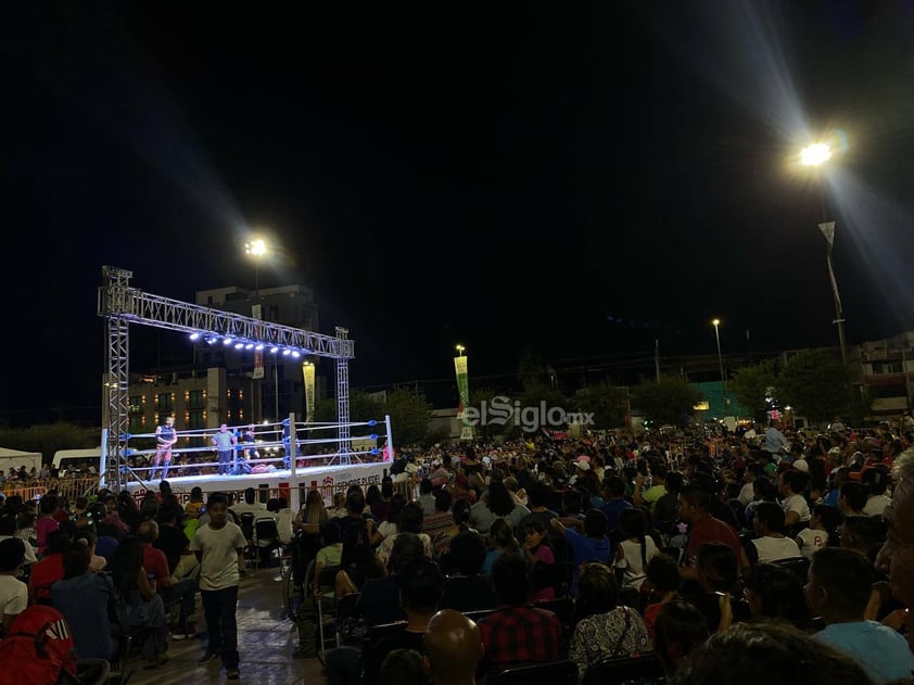 Plaza Mayor tiene gran función gratuita de lucha libre por aniversario 116 de Torreón