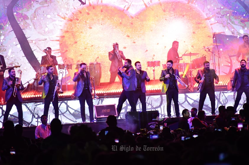 Banda MS celebra dos décadas de trayectoria en la Feria de Torreón