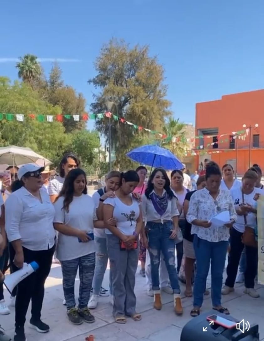 Marchan una vez más en las calles de Mapimí para exigir justicia por 'Doris'